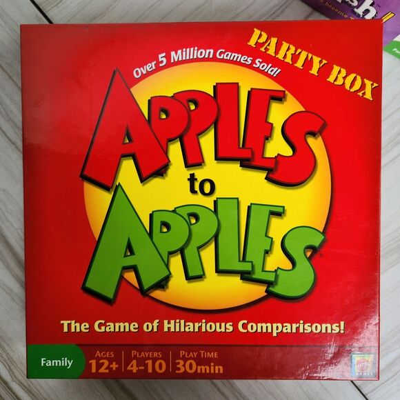 Apples to Apples Party Box Game by Mattel - The Game of Hilarious Comparisons! - Picture 1 of 7